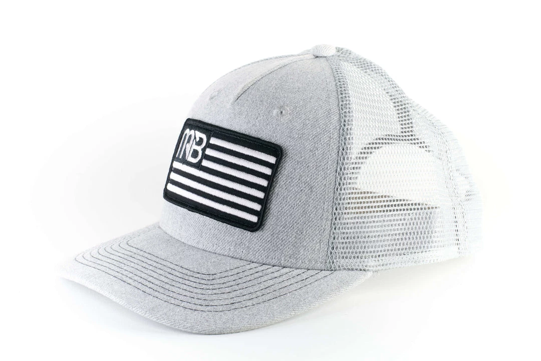 MONSTERBASS Hats MB Nation All Grey 4 MONSTERBASS Hats MB Nation All Grey