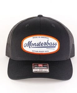 MONSTERBASS Hats Retro Logo Hat
