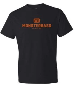 MONSTERBASS Shirts Classic Logo Tee - Black