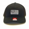 MONSTERBASS Fitted Meshback MB Flag Hat Hats 1 MONSTERBASS Fitted Meshback MB Flag Hat Hats