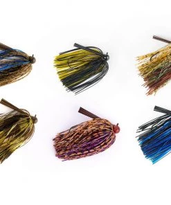 MONSTERBASS Tournament Series Tungsten Football Jig 6 Piece Bundle Tackle Bundles