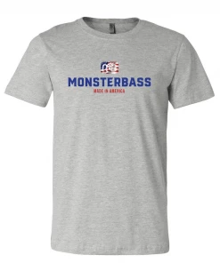 MONSTERBASS Made In America Tee (Size Small)