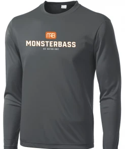 MONSTERBASS Hoodies & Outerwear Grey Classic MB Logo UV Shirt