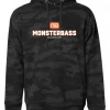 MONSTERBASS Black Camo Classic Logo Hoodie