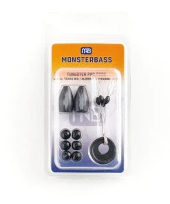 MONSTERBASS Terminal Tackle Tungsten Pro Pack - Texas Rig / Flipping & Pitching