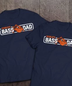 MONSTERBASS World's Bass Dad T-Shirt