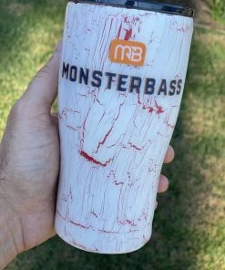 MONSTERBASS Limited Edition 20 Oz. Cracked Out Tumbler Fishing Accessories