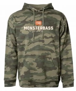 MONSTERBASS Hoodies & Outerwear Camo Hoodie