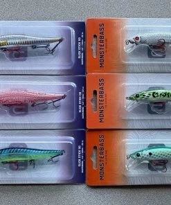 MONSTERBASS Slick Stick 110 5 Piece Bundle Tackle Bundles